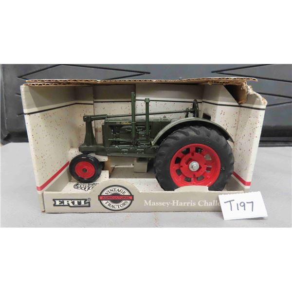 ERTL Massey Harris Challenger Metal Die Cast with Rubber Tires + Original Packaging, 