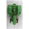 Image 2 : John Deere Metal Die Cast Tractor with Rubber Tires 3.5" x 4" x 6.75" 