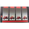 Image 5 : IHC 66 Series Metal Die Cast Farm Tractors by ERTL 1993 Set 4 of 9  ; 966, 966 Hydro,