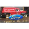 Image 5 : 1947 Ford Sedan Delivery Metal Collector Bank with Key - Advertisement; Canadian 
