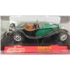 Image 2 : Majorette Club (2) Metal Die Cast 1:24 Scale ; Bugatti 55, Corvette Roadster in Original