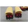 Image 3 : Matchbox - 2 Train Engines + 7 Passenger Coaches Made in England 1978, 1:64 Scale