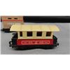 Image 4 : Matchbox Train Engines (2) + 3 Passenger Cards + 3 Flat Cars with Cargo. Made in 