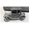 Image 2 : Modern Cast Car 3.25" x 4.5" x 7.5" & Vintage Metal Car 3.5" x 4.25" x 6.5" 