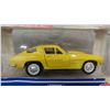 Image 4 : 3 Majorette Die Cast Metal With Plastic Parts Cars ; 3020 Excaliber, Corvette, 