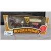 Image 1 : Home Hardware 10th Limited Edition Horse + Wagon Coin Bank by ERTL - 1991, 