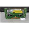 Image 1 : ERTL John Deere 1938 Chevy Panel Pickup Truck Die cast Metal Coin Bank in Original 