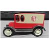 Image 5 : JLE 1920 International Truck Bank, Metal Die Cast with Rubber Wheels with 
