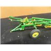 Image 8 : John Deer 4 B Plow, Metal with Rubber Tires - plow was touched up with paint , 