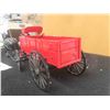 Image 8 : Custom Classics McCormick Corn Wagon + 2 Horses , Die Cast with Box, 1:!6 Scale