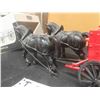 Image 9 : Custom Classics McCormick Corn Wagon + 2 Horses , Die Cast with Box, 1:!6 Scale