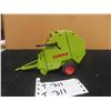 Image 1 : Claas Round Baler with Bale, Metal + Plastic 4.5" x 5" x 8" 