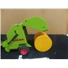 Image 8 : Claas Round Baler with Bale, Metal + Plastic 4.5" x 5" x 8" 
