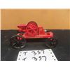 Image 1 : New Holland Stationary Engine on Wagon - Die Cast, 3.5" x 3.5" x 6.5" 