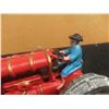 Image 6 : Modern Cast Fordson Tractor with Men 3" x 4" x 6" 