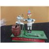 Image 5 : Modern Cast Mechanical Bank Trick Dog - No Box 3" x 7" x 8" 