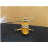 Image 3 : Hubley Kiddie Toy Mate Military Helicopter - No Box 9" Long