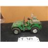 Image 1 : Marx Military Jeep - Plastic with Man , No Box 3.5" x 4" x 7.5" 