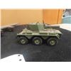 Image 2 : Die Cast Tank 2.5" x 2.5" x 4.5" + Plastic Military Plane - No Box 12" x 16.5" 