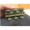 Image 4 : Die Cast Tank 2.5" x 2.5" x 4.5" + Plastic Military Plane - No Box 12" x 16.5" 