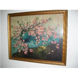 Framed Floral Print