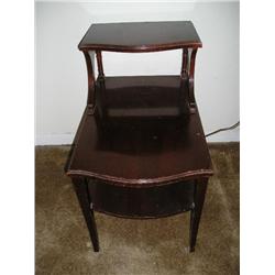 Two nightstands/endtables