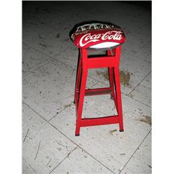 Coca-Cola Metal Stool