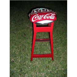 Coca-Cola Metal Stool