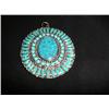 Image 1 : Lg. Turquoise Necklace Pendant