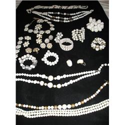 White Jewelry-lots of it!