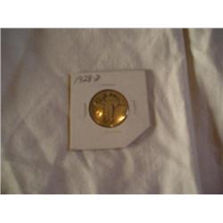 1928 D Standing Liberty Quarter(VG)