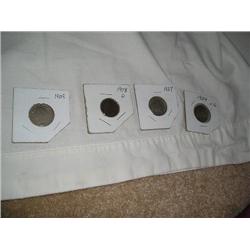 Four old US Coins
