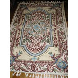 Chain Stich Rug (professinally cleaned)