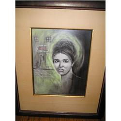 Signed Theadlus '67 sketch.