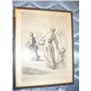 Image 1 : Numbered print on board, lady with child