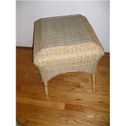 Natural Wicker Occasional Table