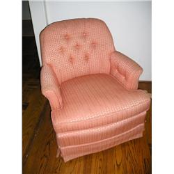 Henredon Chair-Salmon fabric