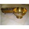 Image 1 : 2 large brass planter pots