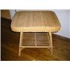 Image 1 : Natural wicker table