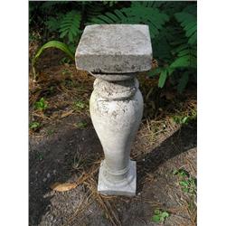 Cement Tall Plant Stand