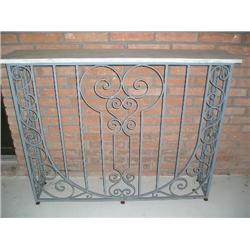 Marble top iron bar/table