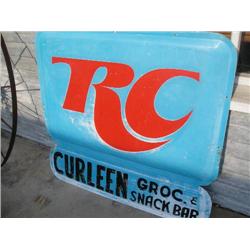RC Cola Metal Sign