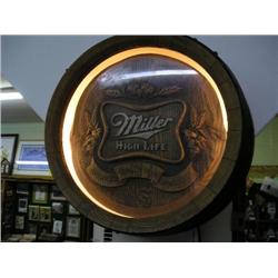 Miller High Life lighted beer sign