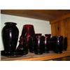 Image 1 : Red glassware