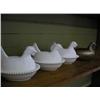 Image 1 : 4 Glass Hens