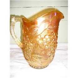 Carnival Glass Pitcher