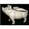 Image 1 : "When Pigs Fly" cast iron bank