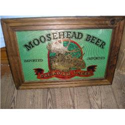 Moosehead beer sign