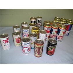 Beer can collection