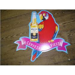 Corona Fiesta metal sign